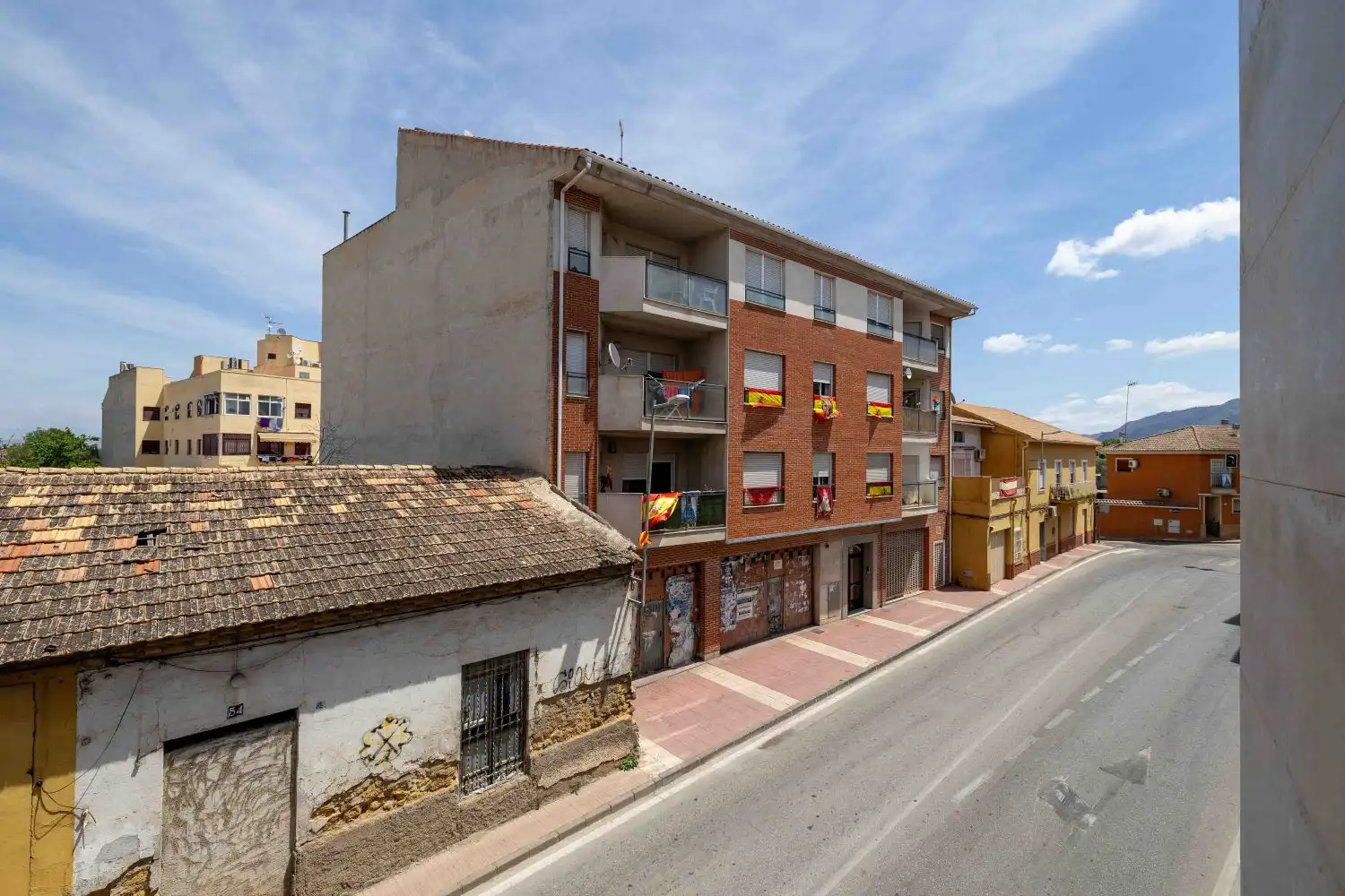Vista exterior de Piso de alquiler en Murcia con Aire acondicionado y Calefacción