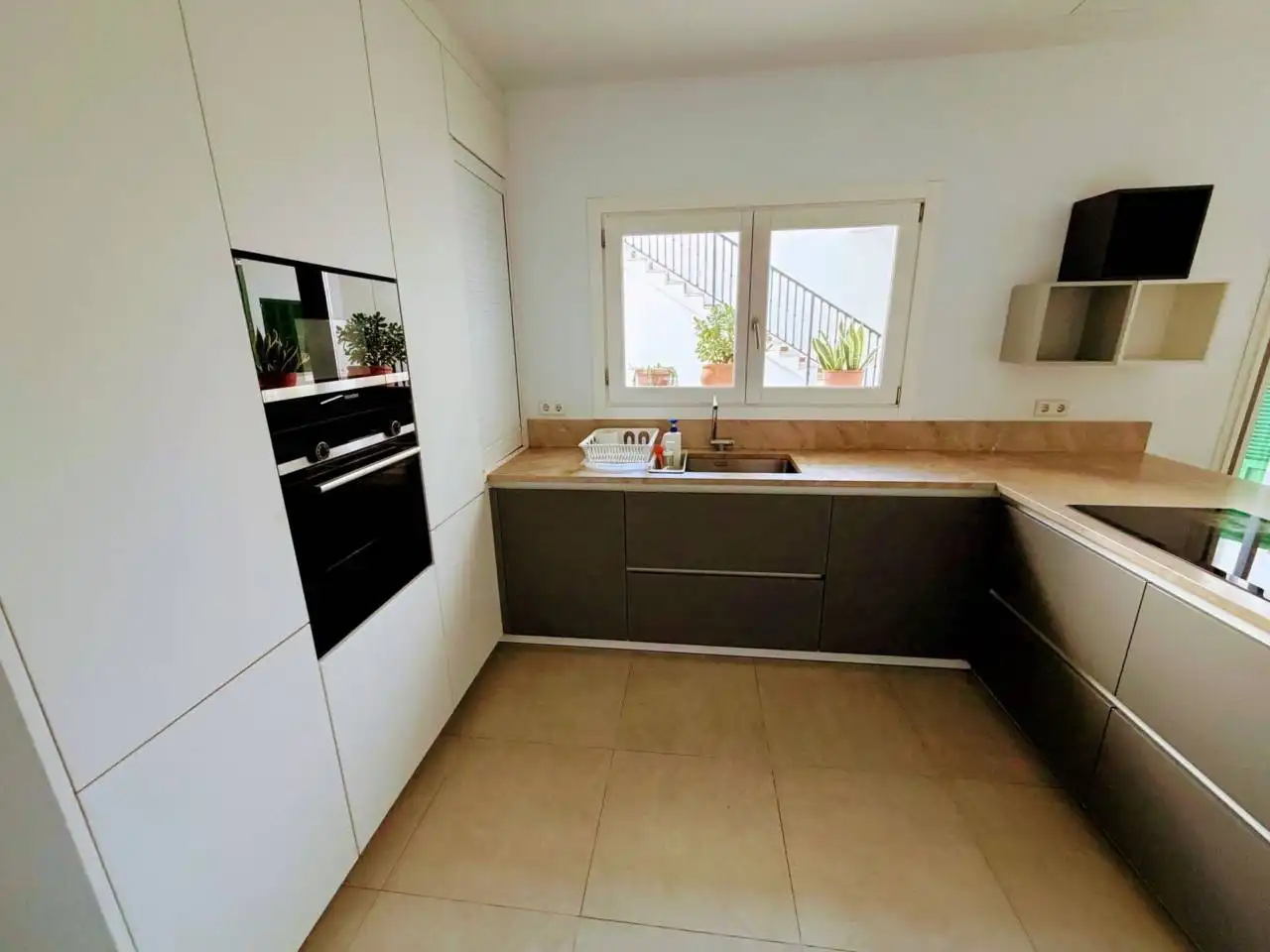 Kitchen of Flat for sale in Petra  with Air Conditioner, Heating and Terrace