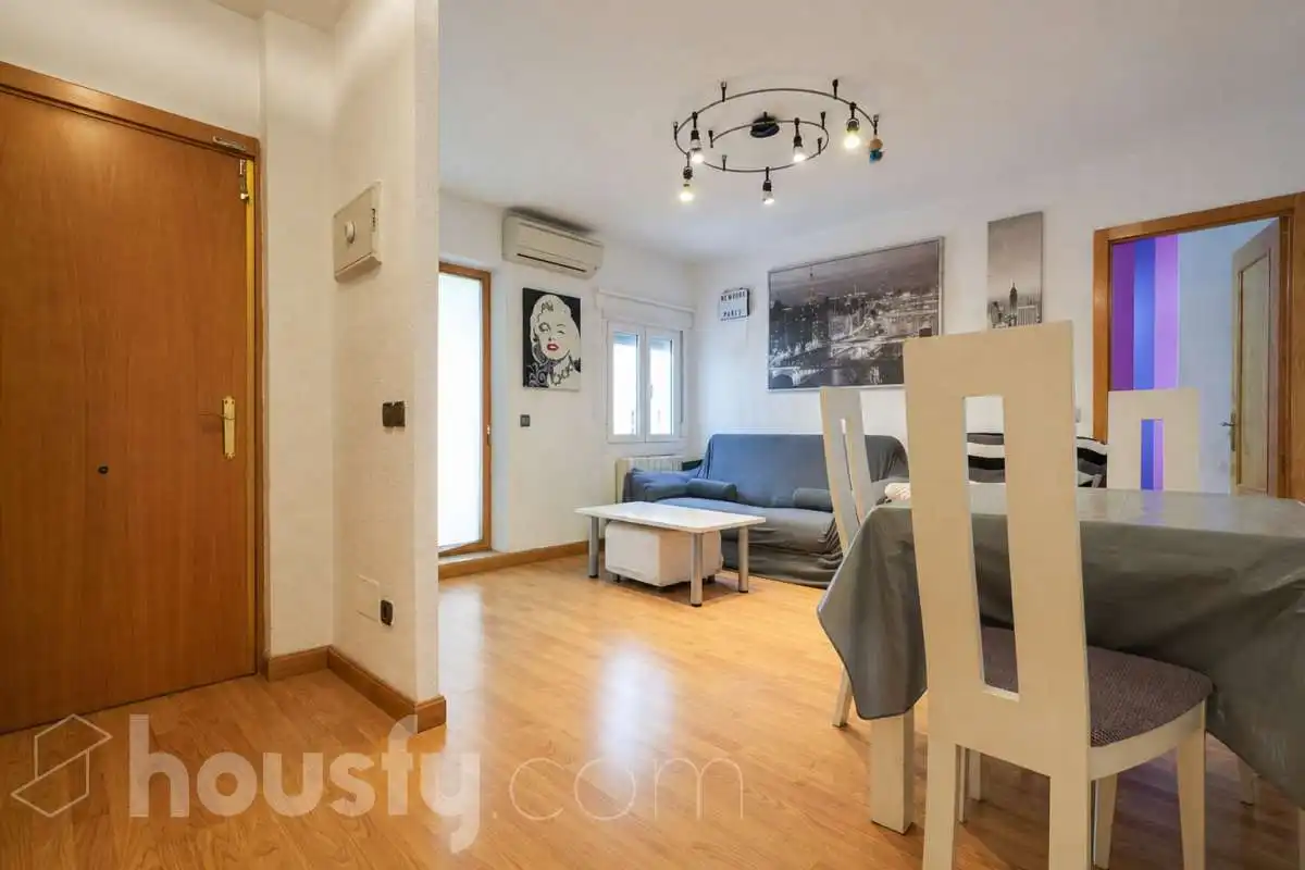 Sala de estar de Piso en venta en Madrid