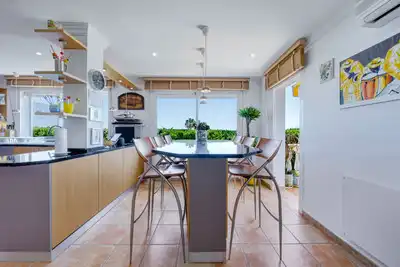 Detached house with pool for sale in El Faro de Calaburra - Chaparral, imagen 14