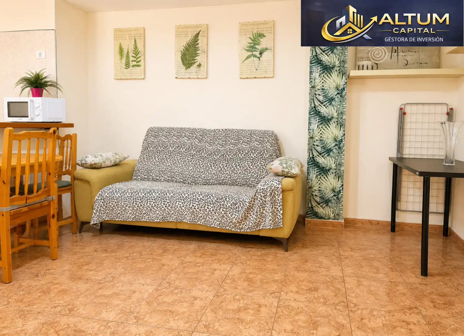 Living room of Flat for sale in Arona  with Furnished, Washing machine and Microwave