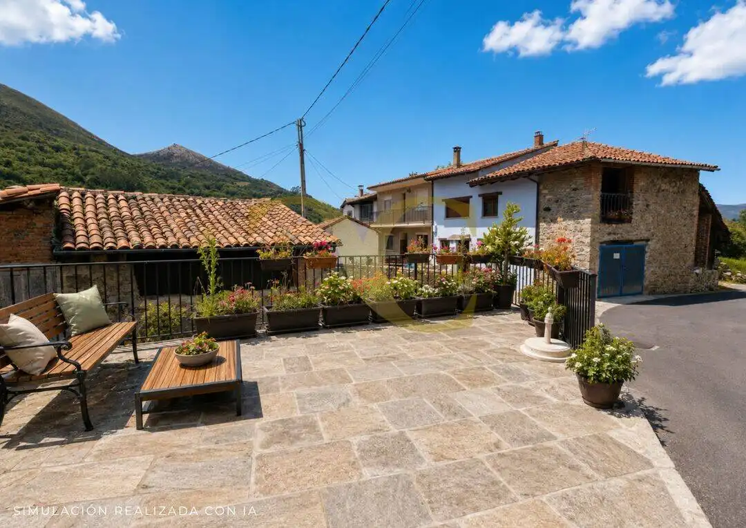 Terraza de Casa o chalet en venta en Llanes con Calefacción, Jardín privado y Terraza