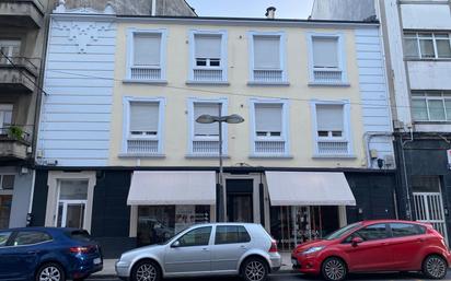 Exterior view of Flat for sale in Lugo Capital  with Furnished