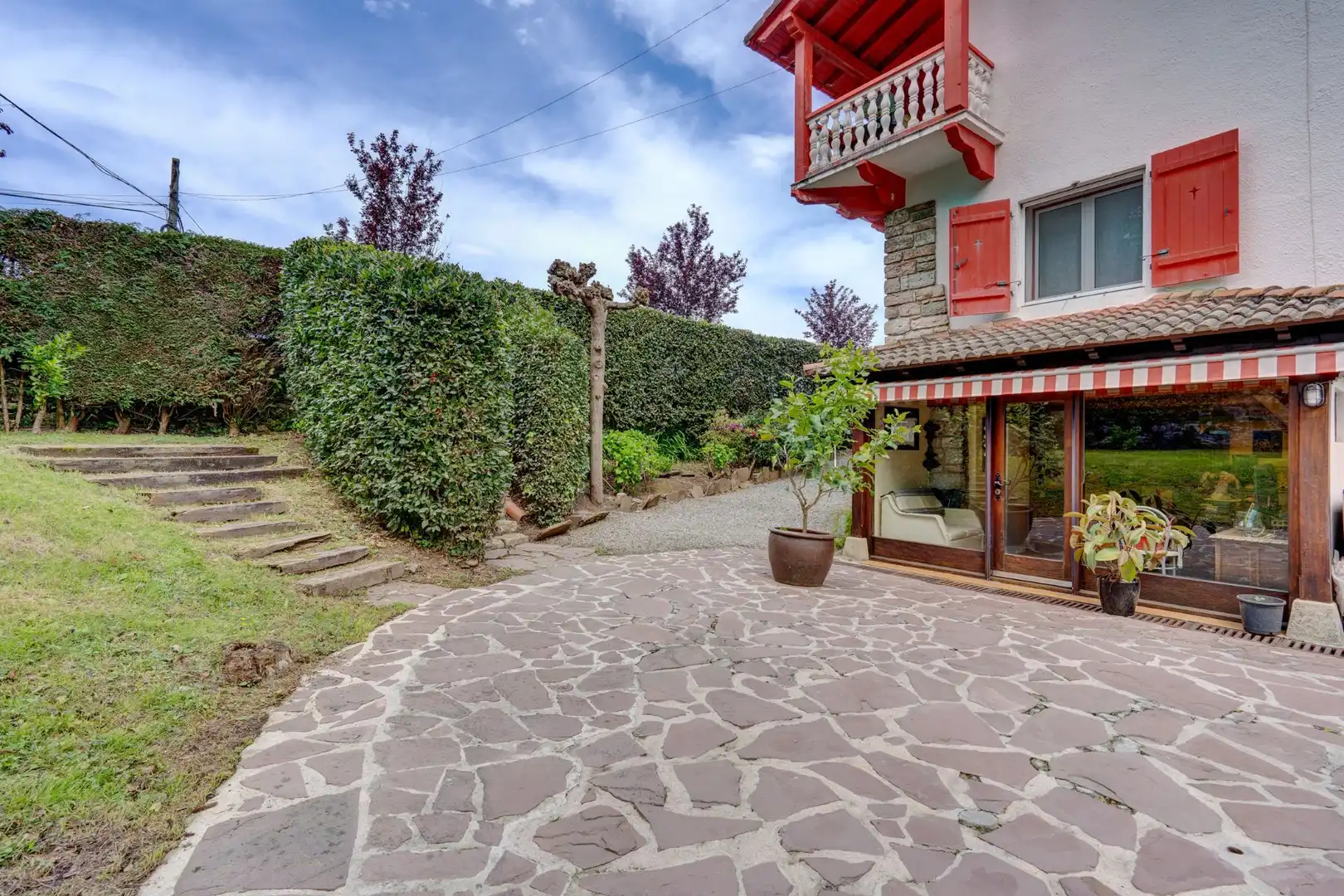 Terrassa de Casa o xalet en venda en Hondarribia amb Calefacció, Jardí privat i Terrassa