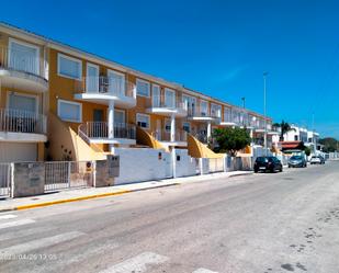 Exterior view of Single-family semi-detached for sale in Daimús  with Air Conditioner, Terrace and Swimming Pool