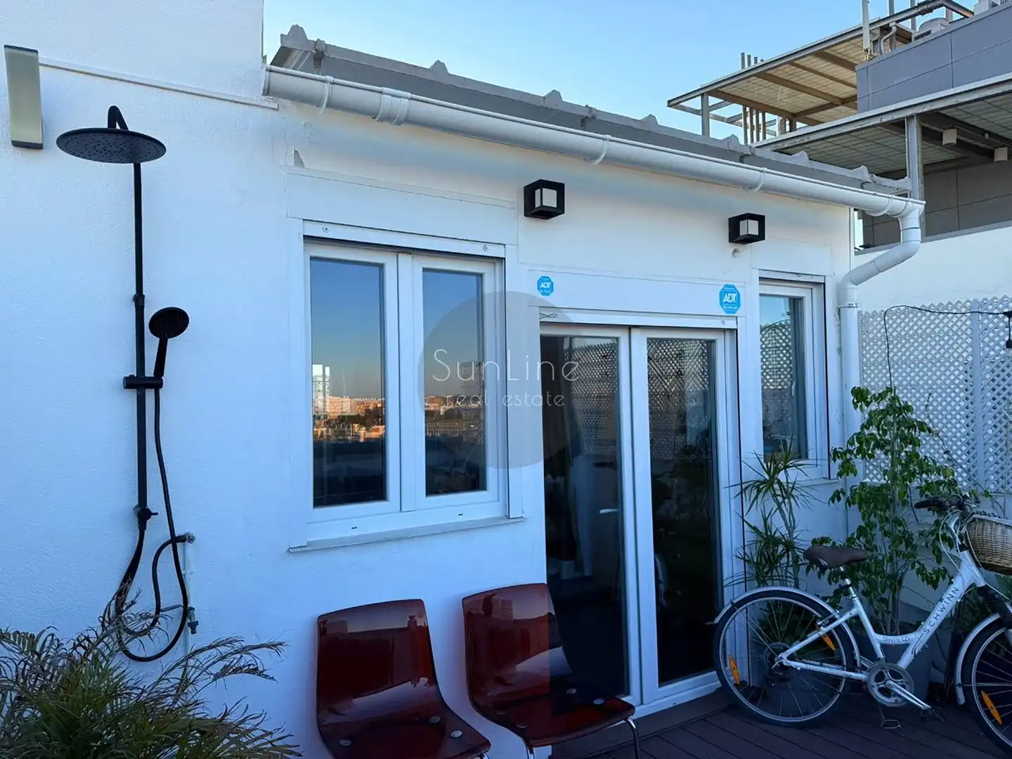 Terraza de Dúplex en venta en Valencia con Aire acondicionado, Terraza y Amueblado