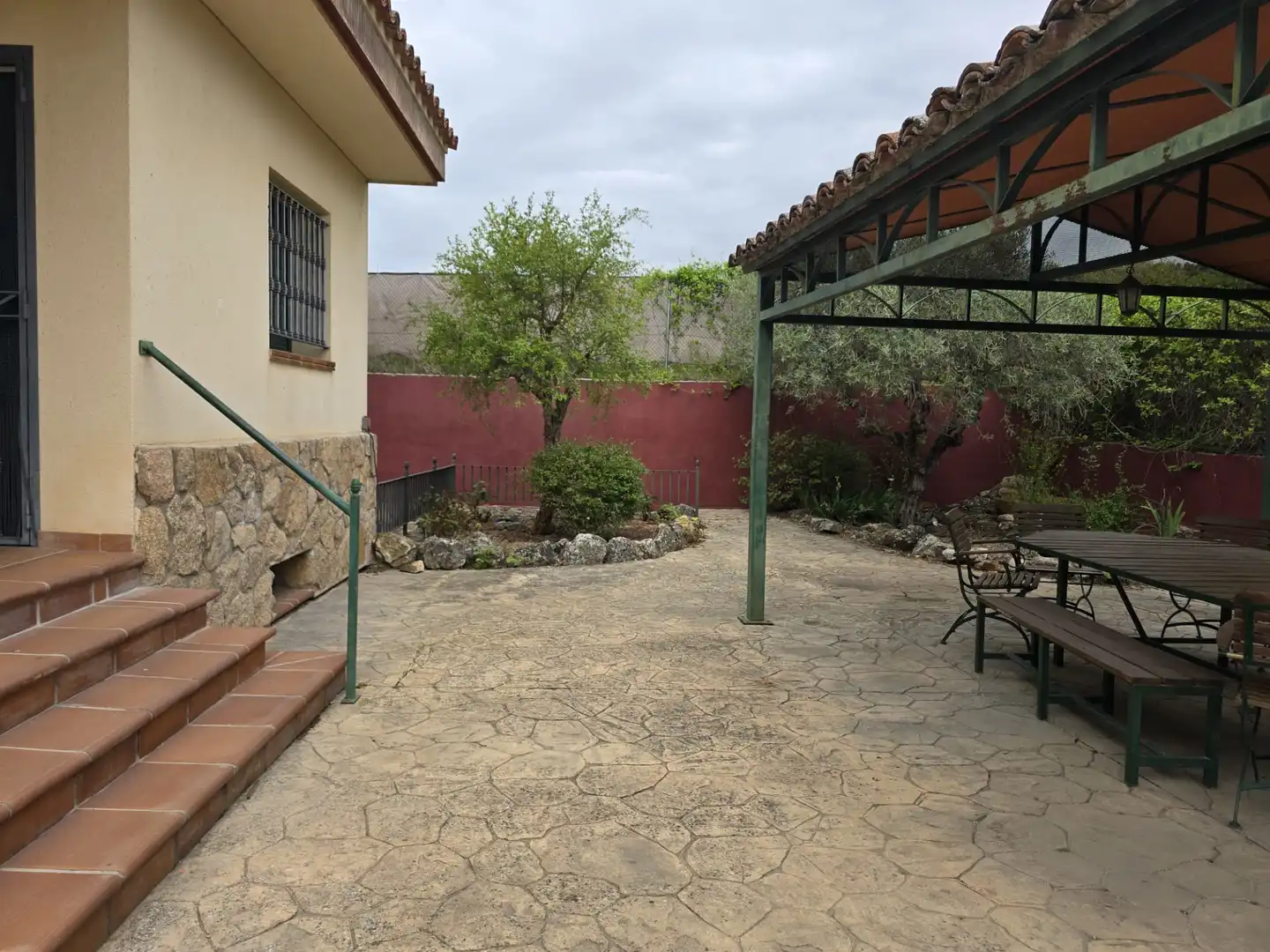 Terraza de Casa o chalet en venta en Morata de Tajuña con Aire acondicionado, Calefacción y Jardín privado
