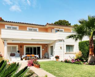 Exterior view of Single-family semi-detached for sale in Calvià  with Air Conditioner, Terrace and Balcony