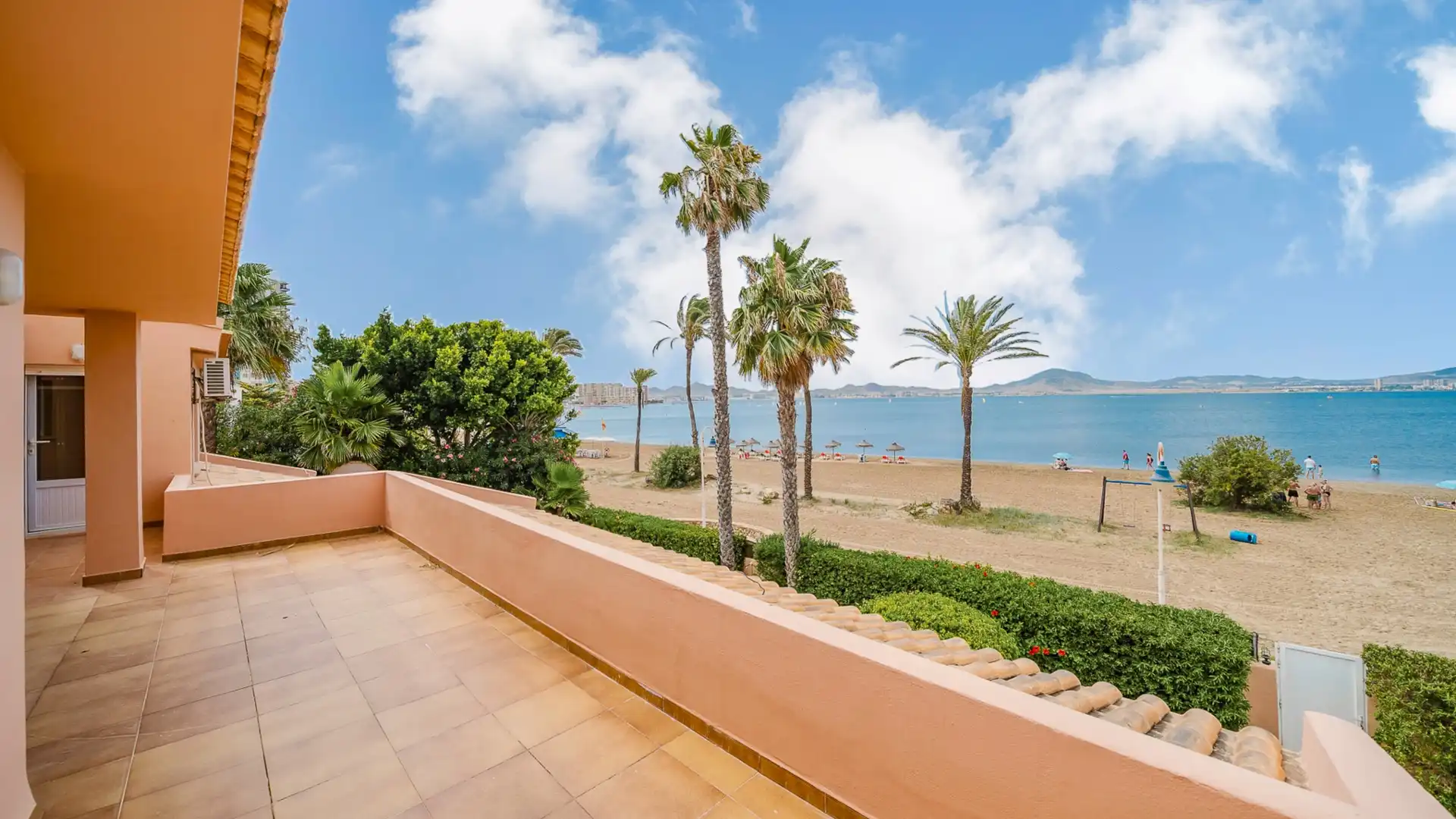 Terrace of Houses for sale in La Manga del Mar Menor  with Air Conditioner, Heating and Private garden