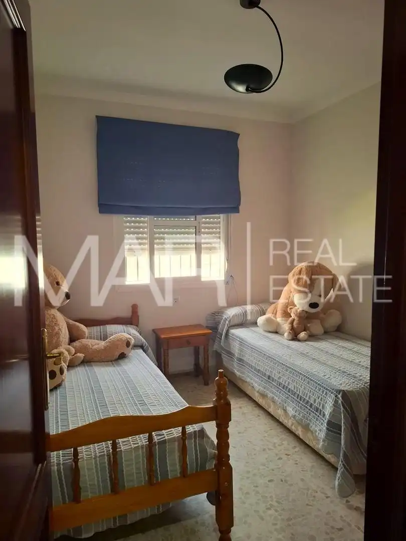 Jardín de Casa adosada en venta en Chiclana de la Frontera con Aire acondicionado y Balcón