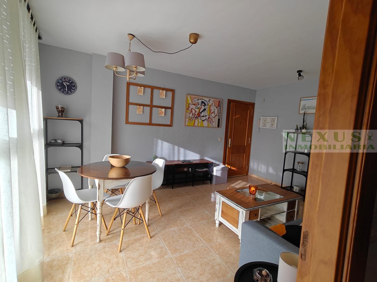 Living room of Apartment to rent in Cáceres Capital  with Air Conditioner, Heating and Furnished