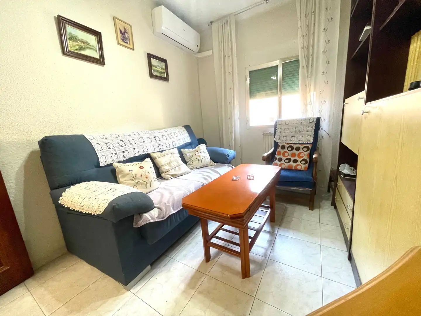 Living room of Flat for sale in Madrid  with Terrace