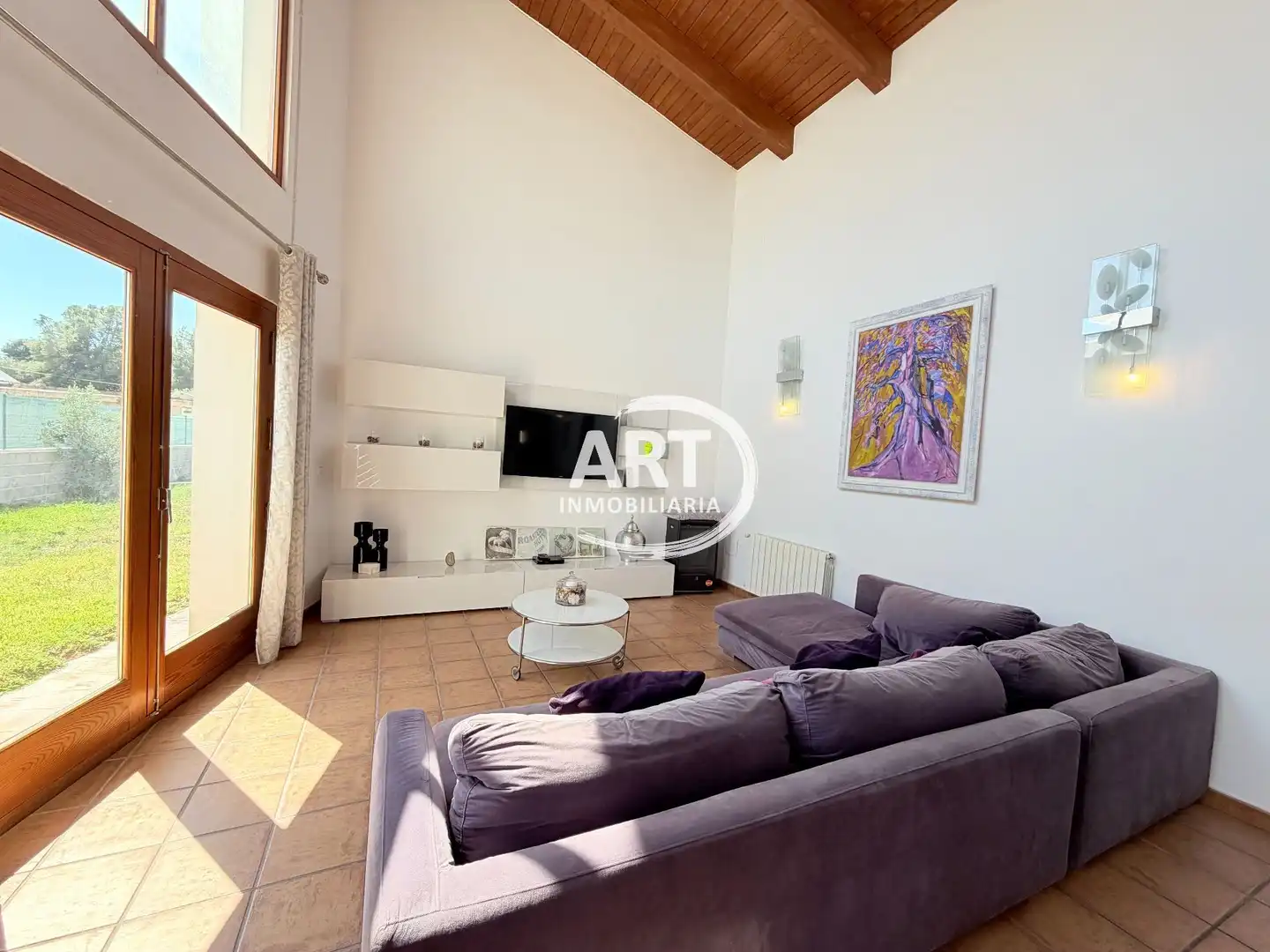 Sala de estar de Casa o chalet en venta en Serra con Calefacción, Jardín privado y Terraza