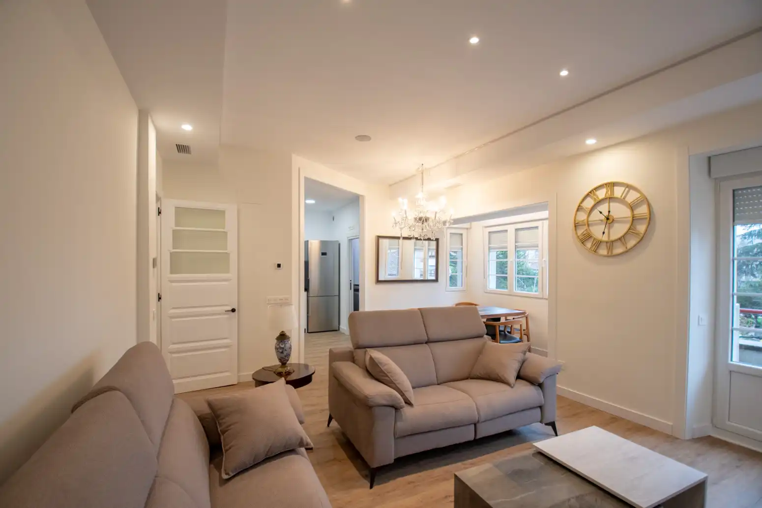 Sala de estar de Piso en venta en Villaviciosa con Calefacción, Terraza y Domótica