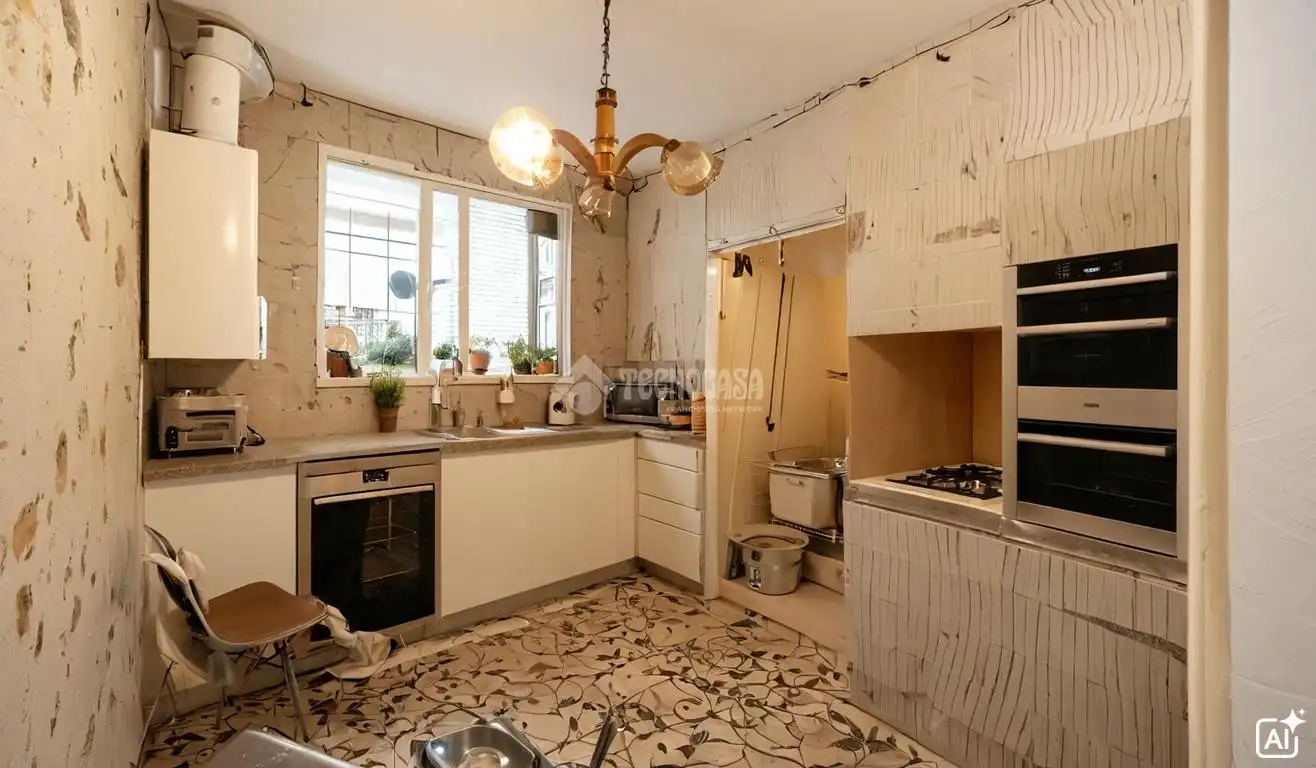 Cocina de Piso en venta en Madrid
