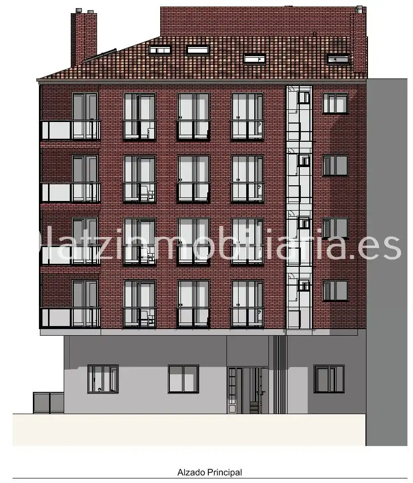 Vista exterior de Piso en venta en Zalla  con Terraza, Trastero y Balcón