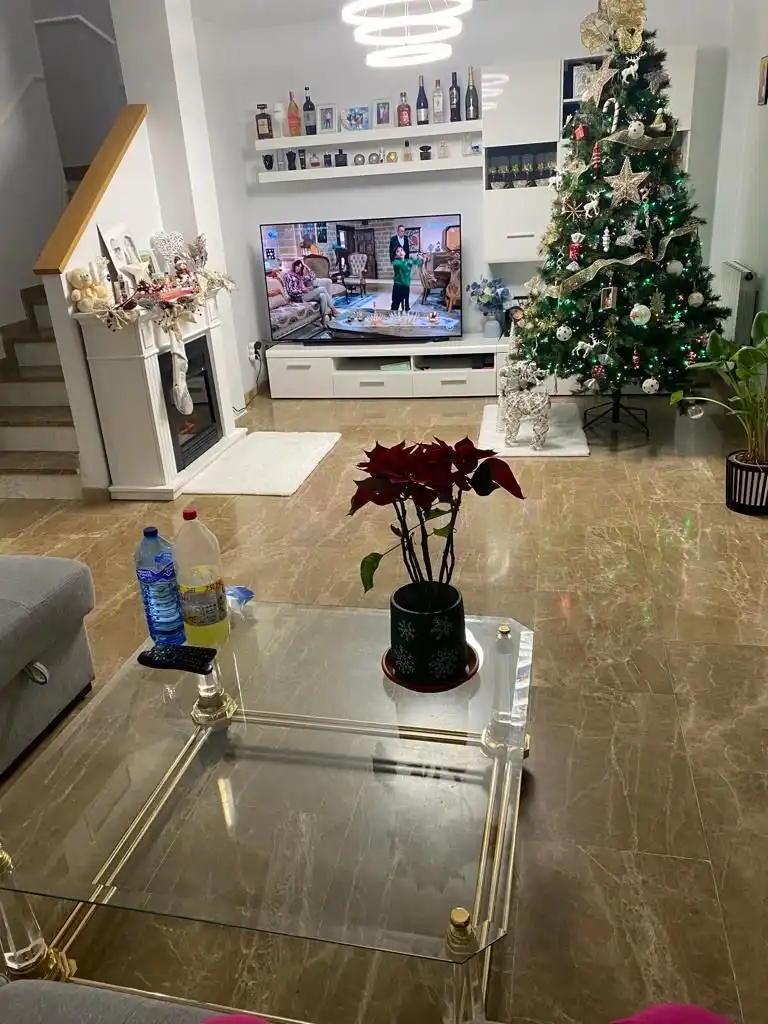 Sala d'estar de Casa o xalet en venda en Ricla amb Calefacció, Jardí privat i Terrassa