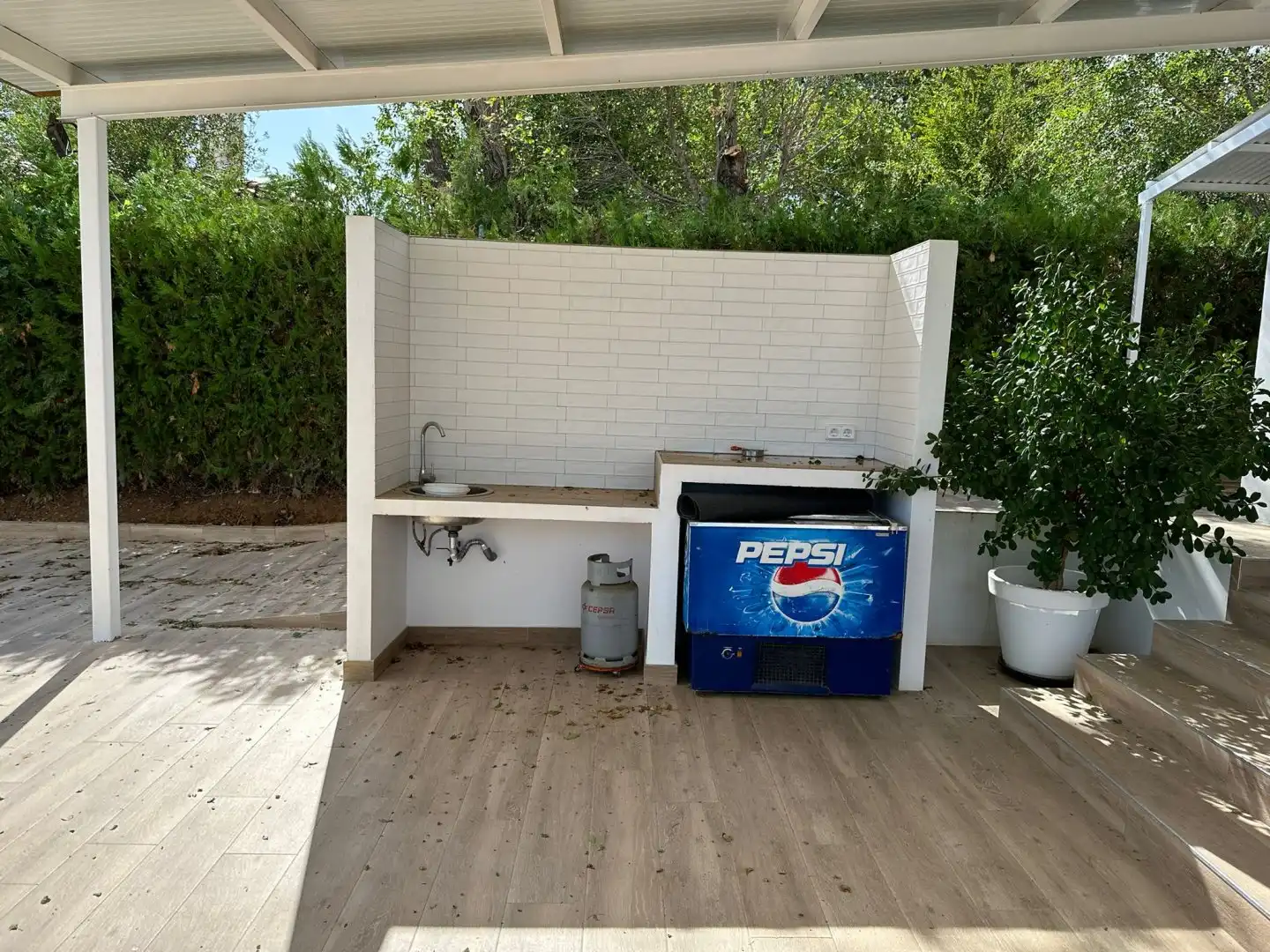 Terrace of Flat for sale in Lora del Río  with Air Conditioner, Heating and Swimming Pool
