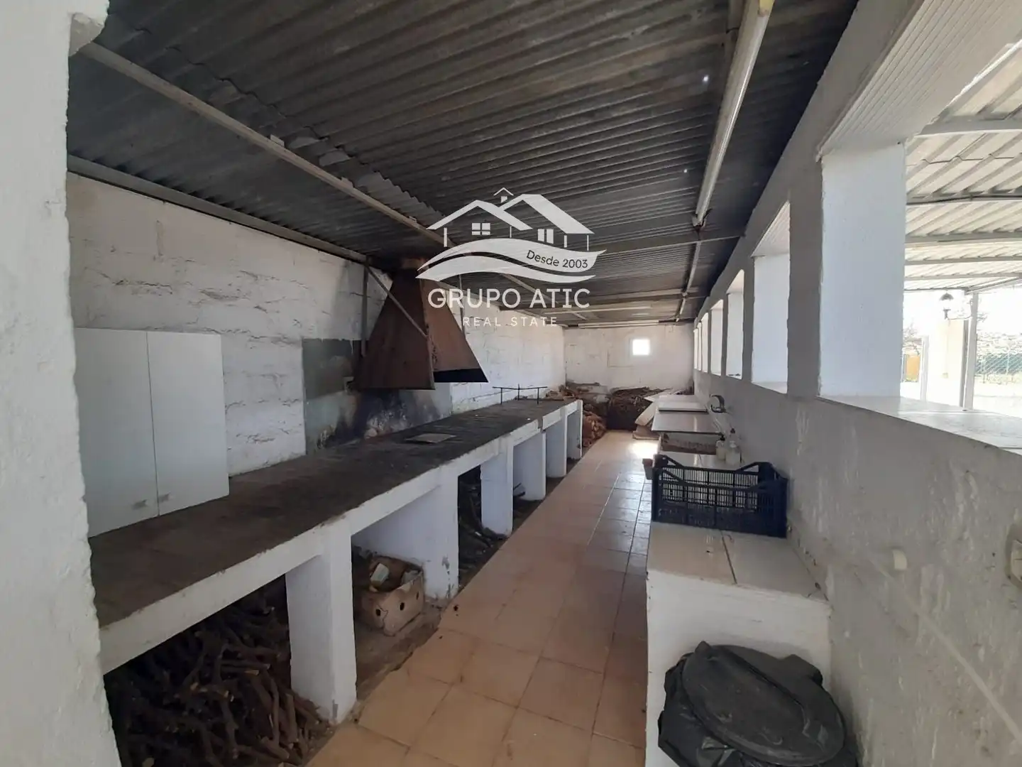 Cuina de Casa o xalet en venda en Burriana / Borriana amb Terrassa, Traster i Moblat