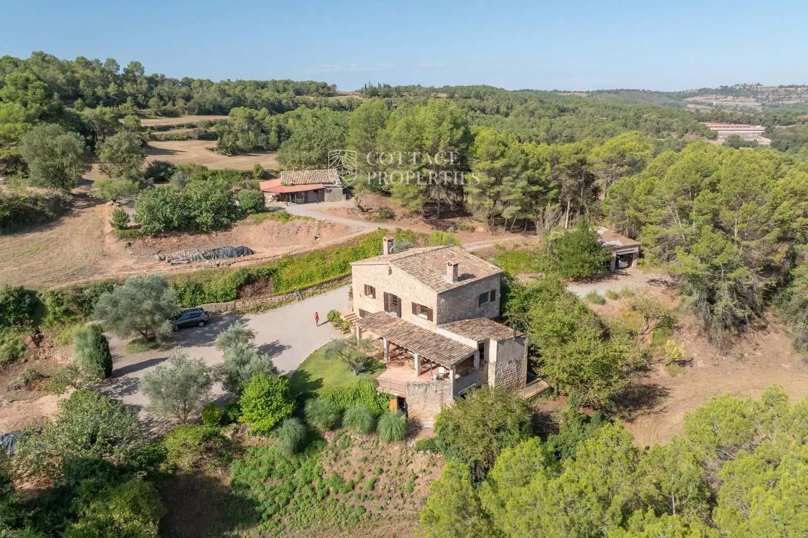 Vista exterior de Finca rústica en venta en Aguilar de Segarra con Calefacción