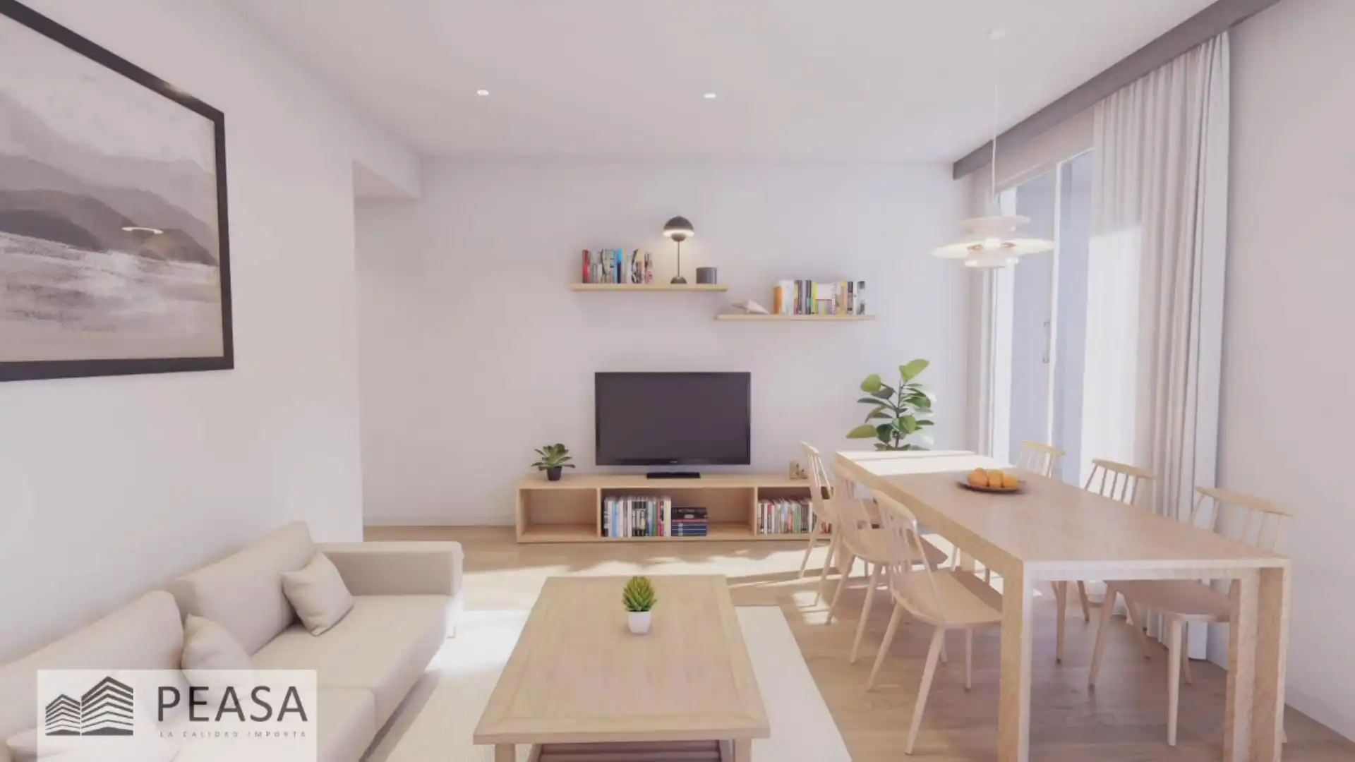 Wohnzimmer von Wohnung zum Verkauf in Monzón mit Abstellraum
