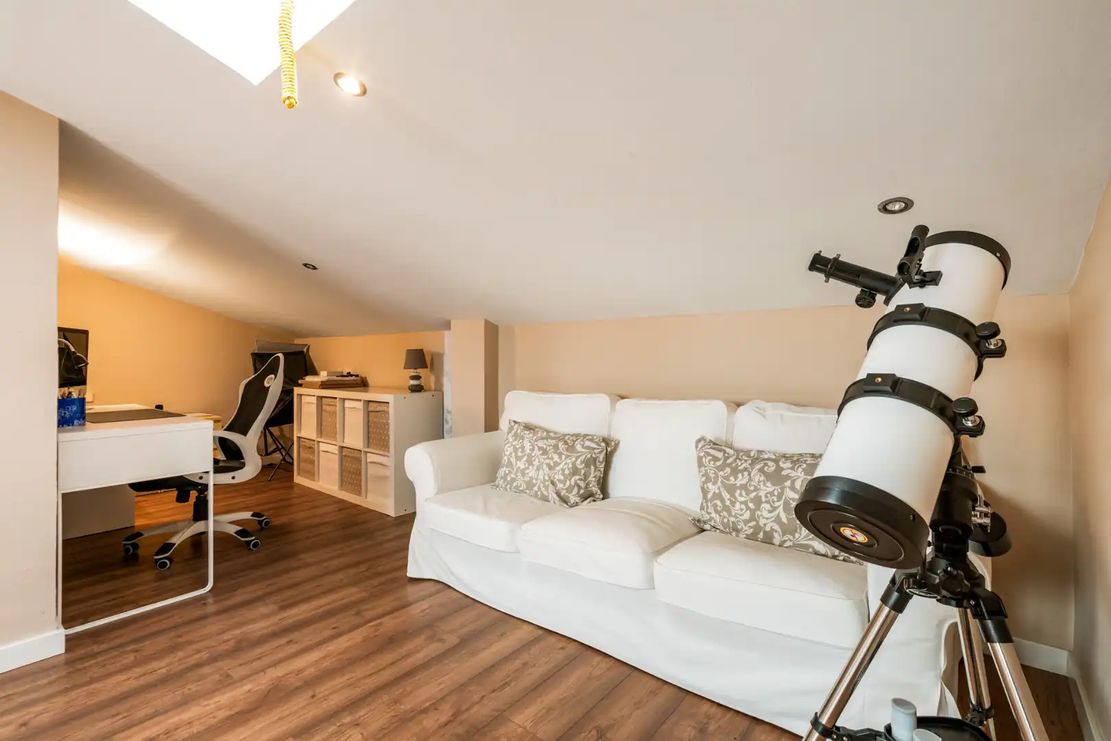 Sala de estar de Casa adosada en venta en Viladecans con Aire acondicionado, Calefacción y Parquet