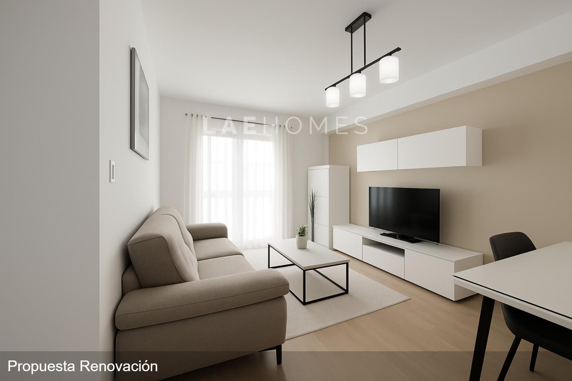 Living room of Flat for sale in Nerja  with Terrace and Alarm