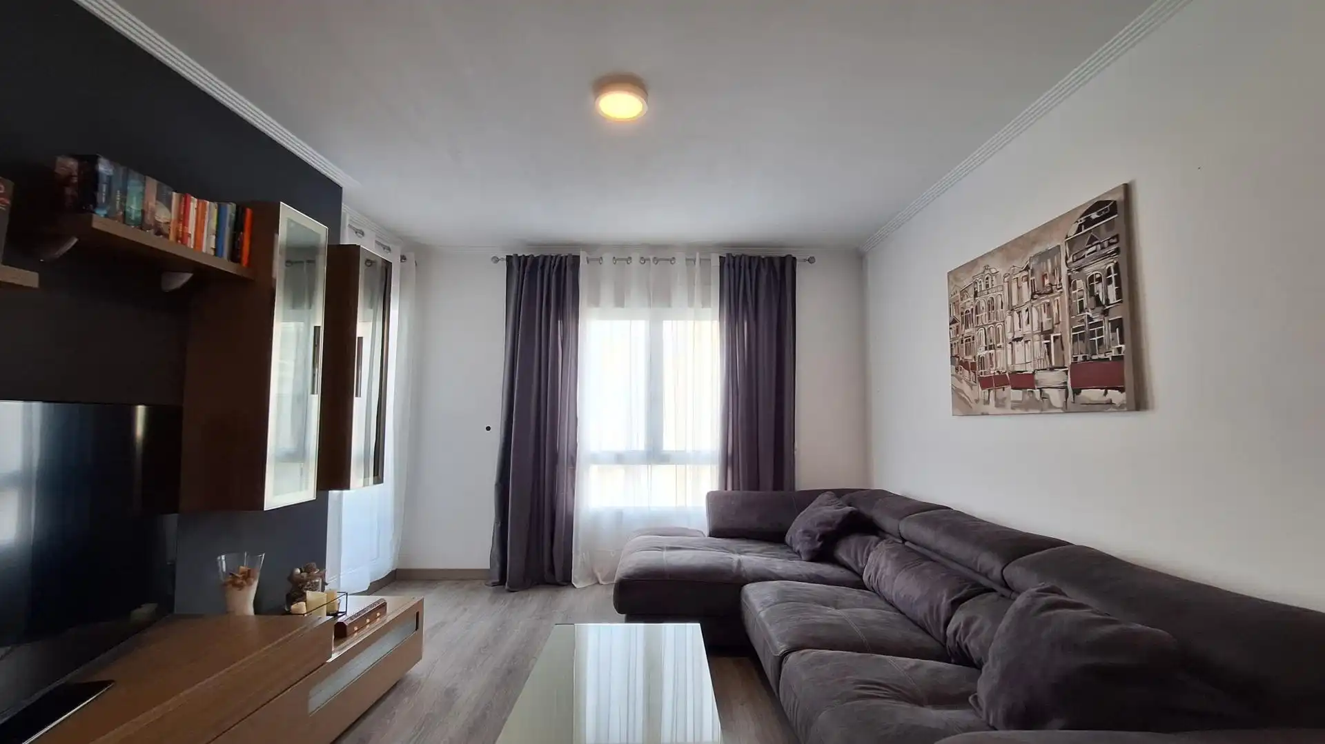 Wohnzimmer von Wohnungen zum Verkauf in Dénia mit Klimaanlage, Heizung und Terrasse