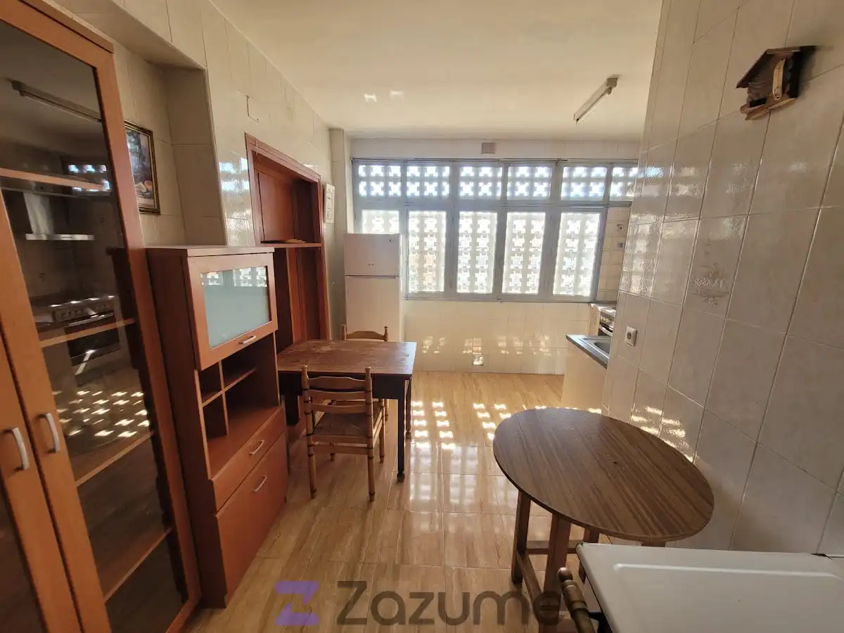 Küche von Wohnung zur Miete in Cuéllar mit Heizung, Parkett und Möbliert