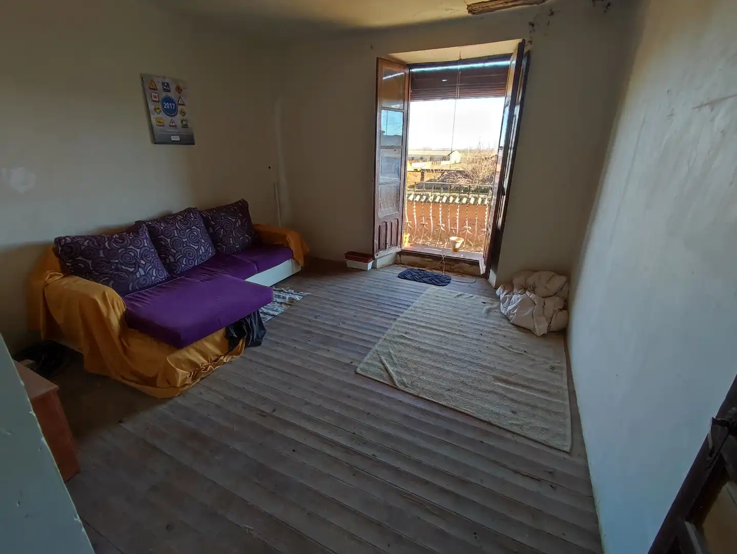 Sala d'estar de Finca rústica en venda en Osorno la Mayor amb Calefacció, Jardí privat i Terrassa
