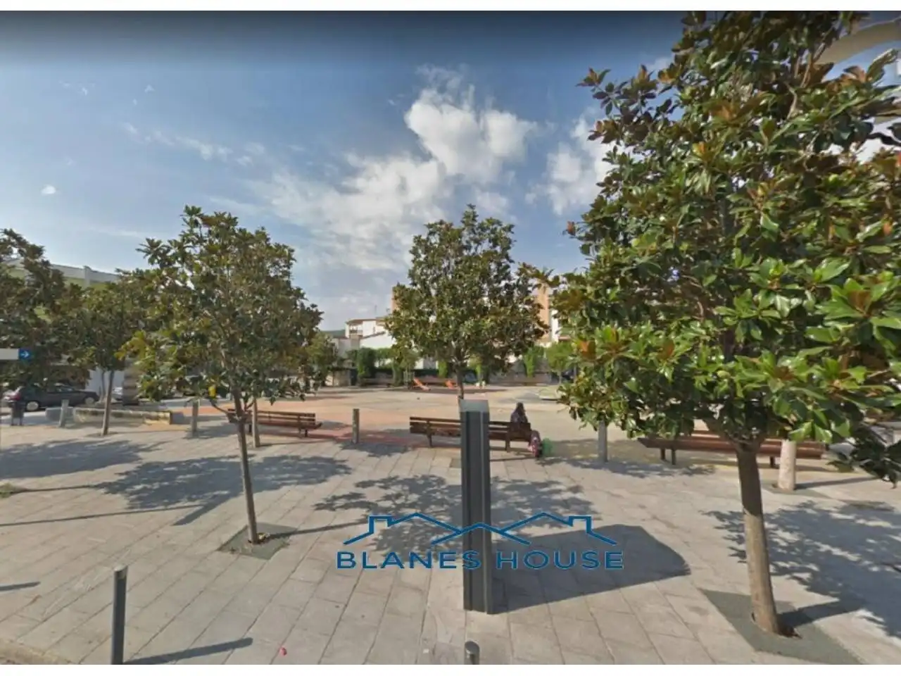 Vista exterior de Garaje en venta en Santa Coloma de Farners