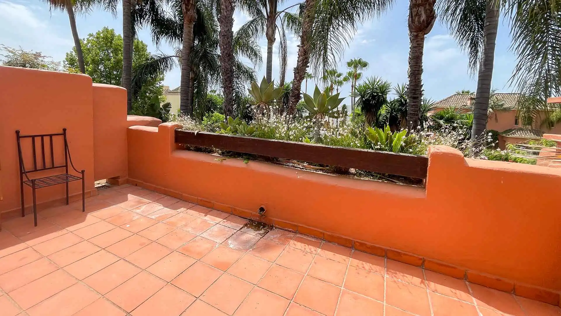Terrassa de Casa adosada de lloguer en Marbella amb Aire condicionat, Terrassa i Traster