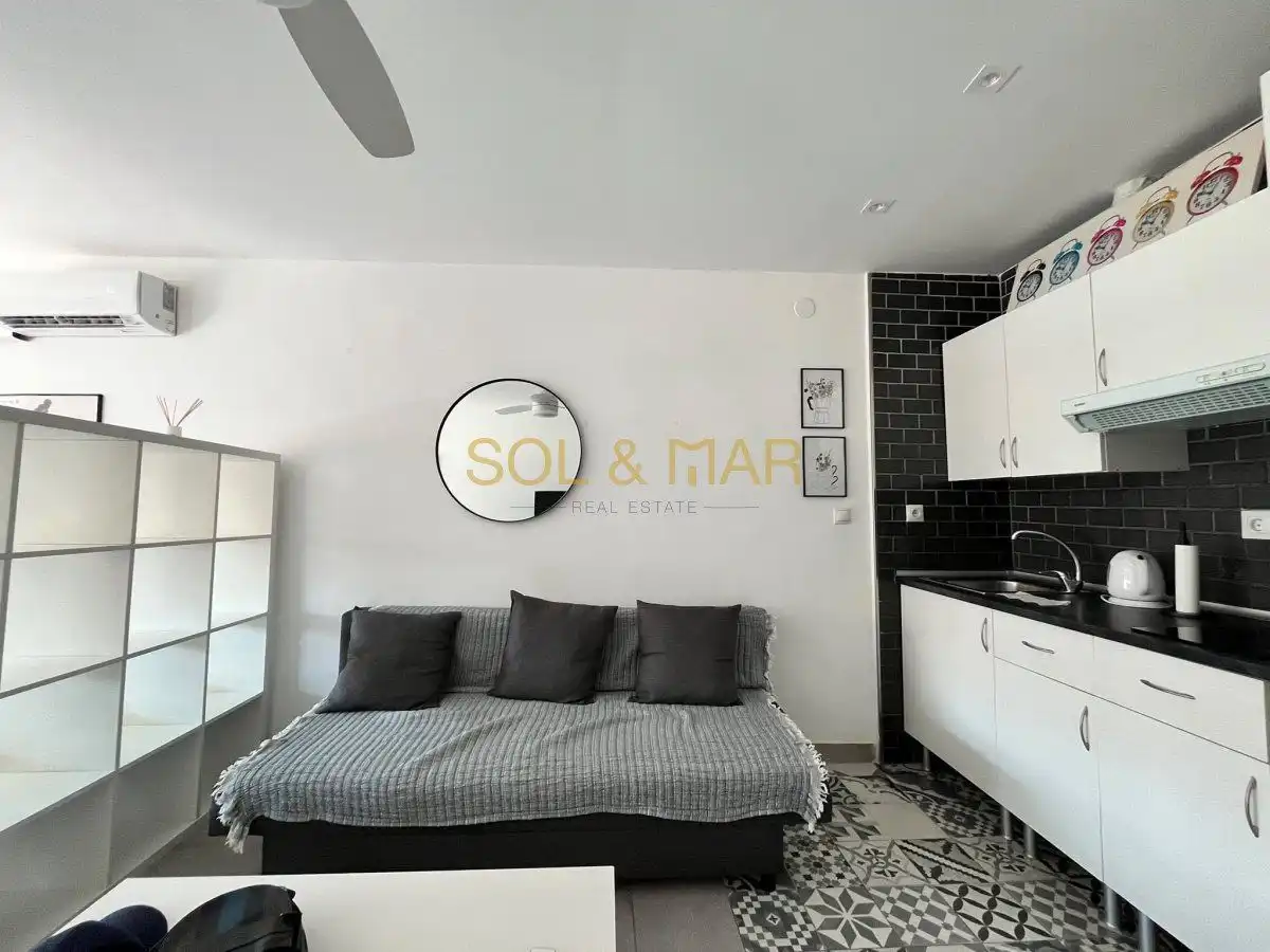 Terrasse von Wohnung zur Miete in Torremolinos mit Klimaanlage und Abstellraum