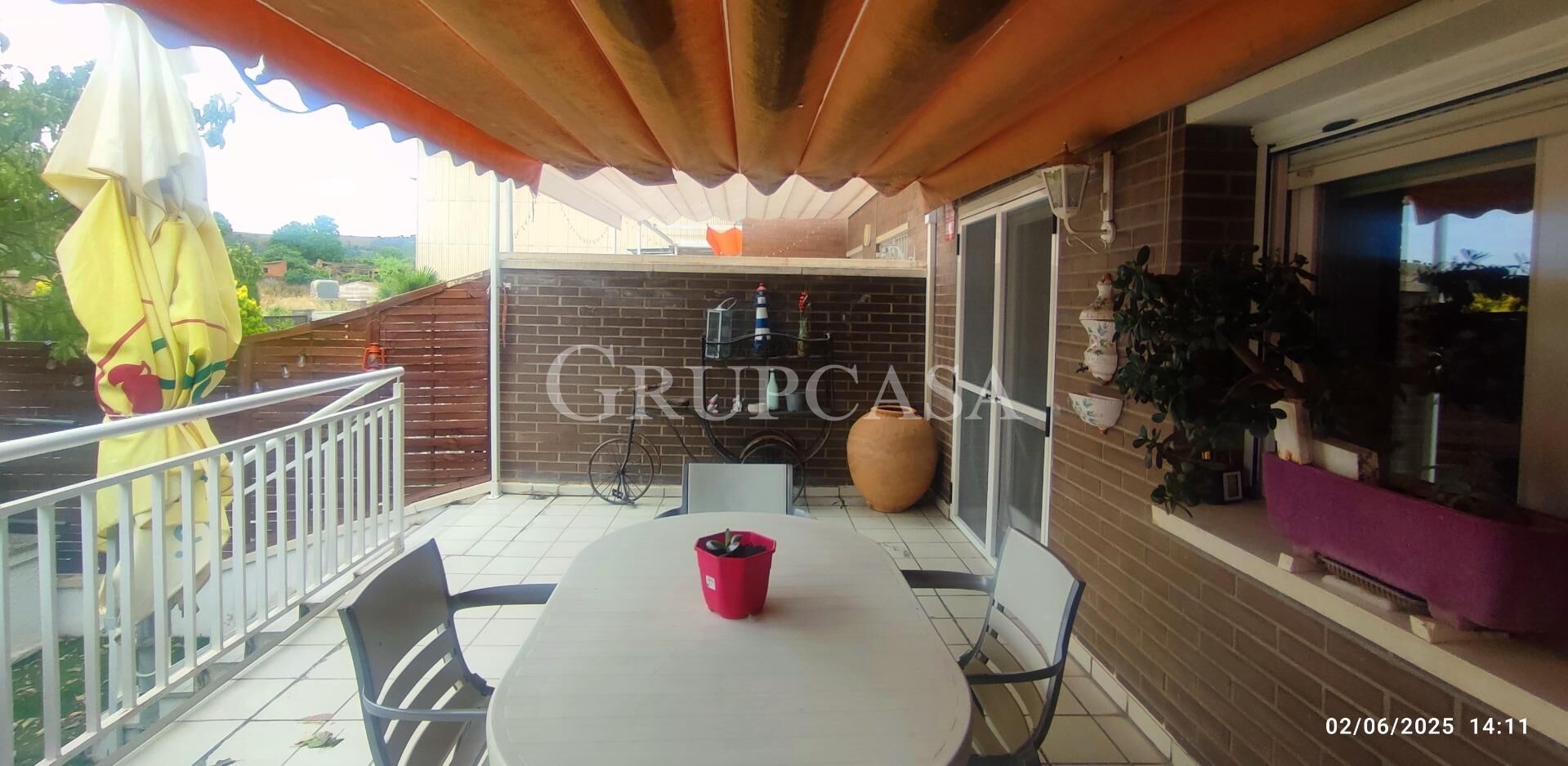 Terrace of Single-family semi-detached for sale in Rosselló  with Air Conditioner, Heating and Terrace