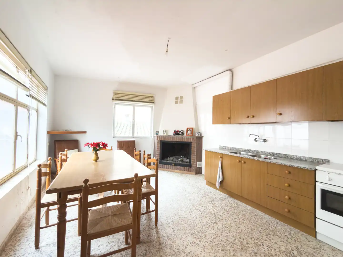 Cocina de Casa o chalet en venta en Baza con Terraza y Horno