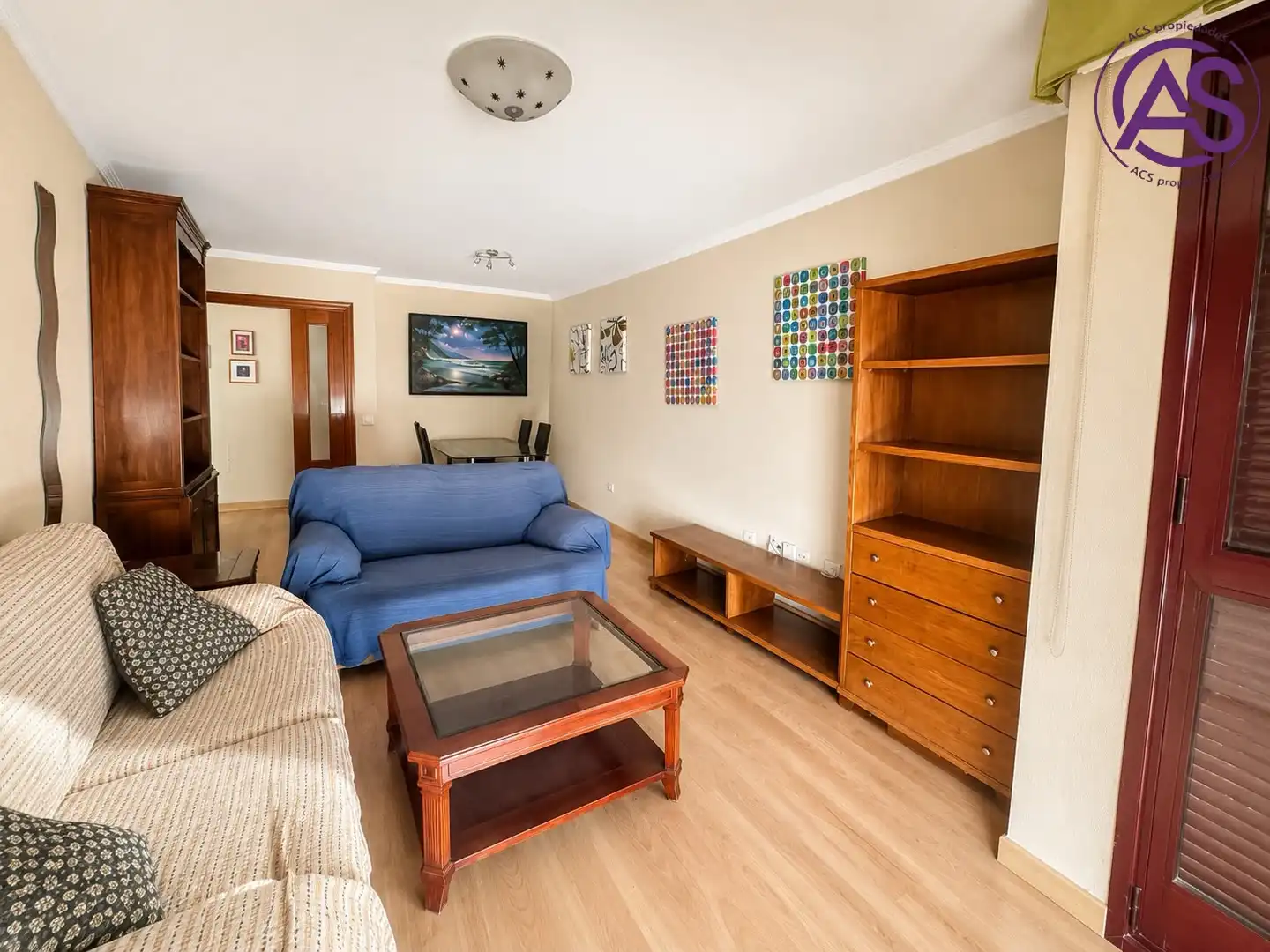 Sala d'estar de Pis en venda en Santa Cruz de Tenerife amb Traster i Moblat