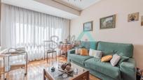 Living room of Flat for sale in Oviedo   with Heating, Parquet flooring and Terrace