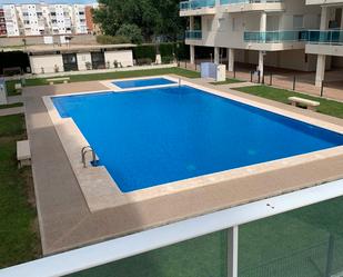 Swimming pool of Flat to rent in Piles  with Air Conditioner, Heating and Terrace
