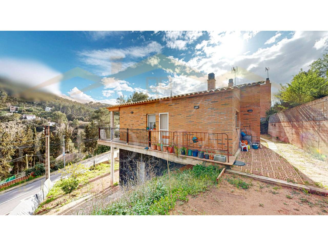 Exterior view of House or chalet for sale in Corbera de Llobregat  with Heating and Terrace