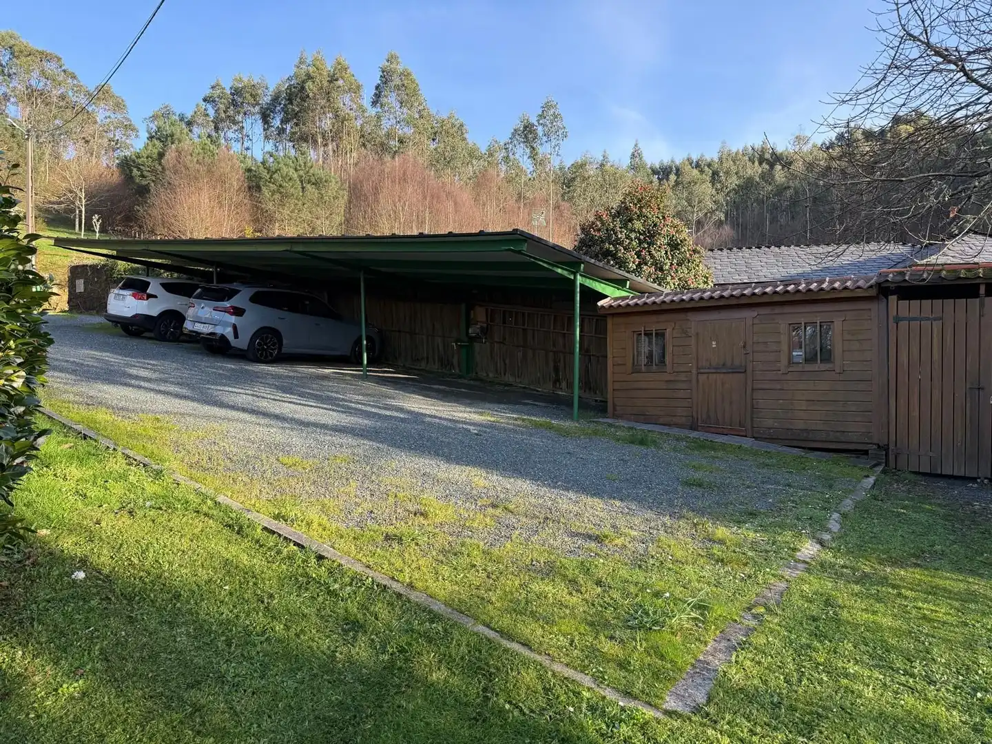 Parking de Finca rústica en venta en Monfero con Calefacción, Jardín privado y Amueblado