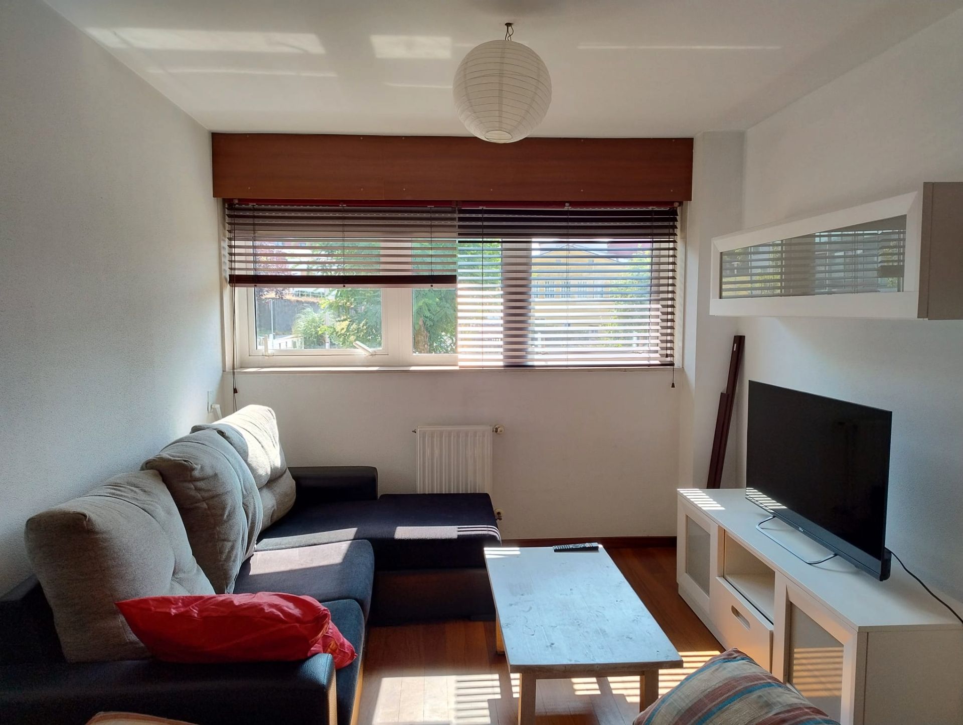 Sala de estar de Piso de alquiler en Santiago de Compostela  con Calefacción, Amueblado y Horno