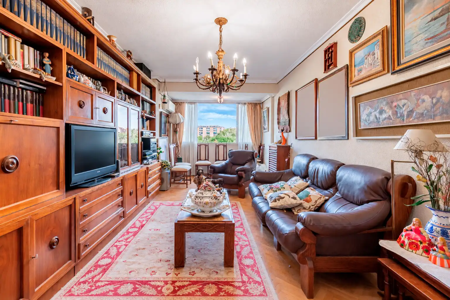 Sala de estar de Piso en venta en Carabanchel
