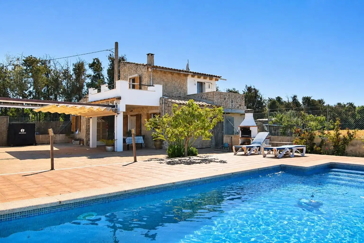 Piscina de Finca rústica de alquiler en Muro con Piscina