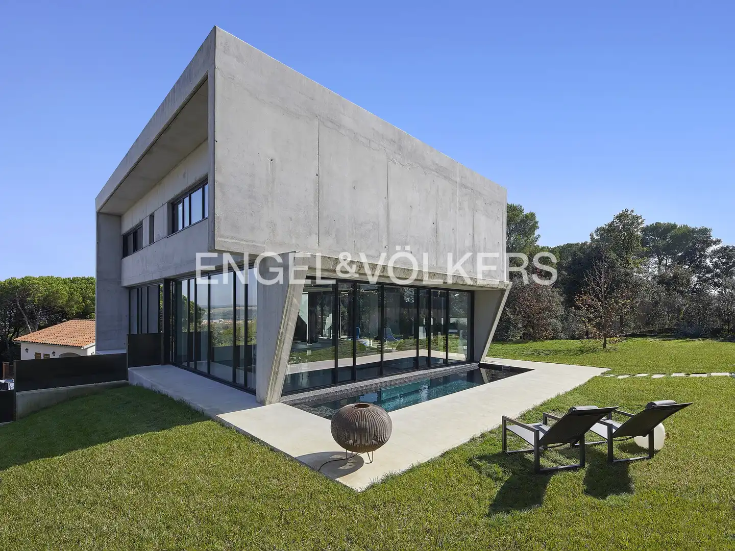 Vista exterior de Casa o xalet en venda en Santa Maria de Palautordera amb Aire condicionat, Calefacció i Jardí privat