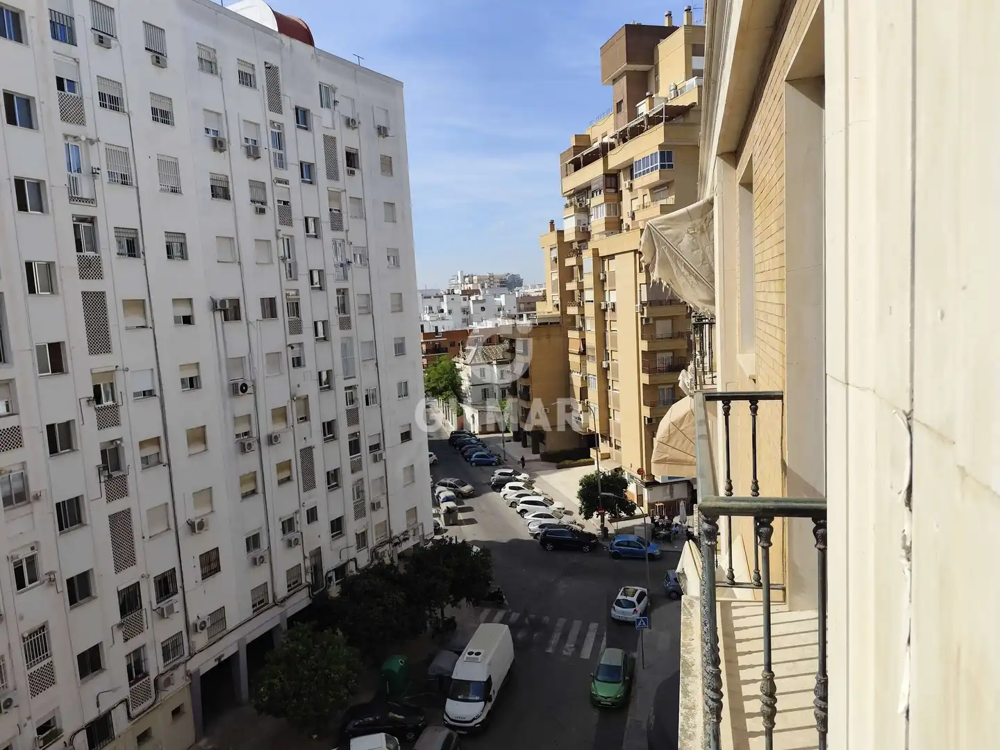 Vista exterior de Apartamento de alquiler en Sevilla con Calefacción y Amueblado