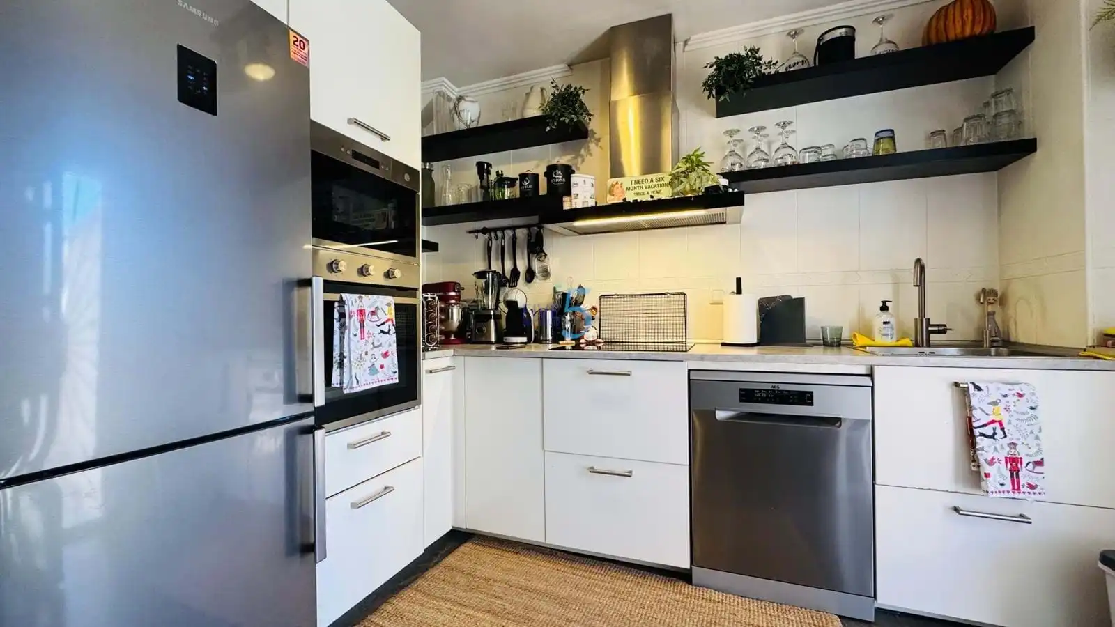 Cocina de Casa adosada en venta en Rojales con Aire acondicionado, Piscina y Balcón