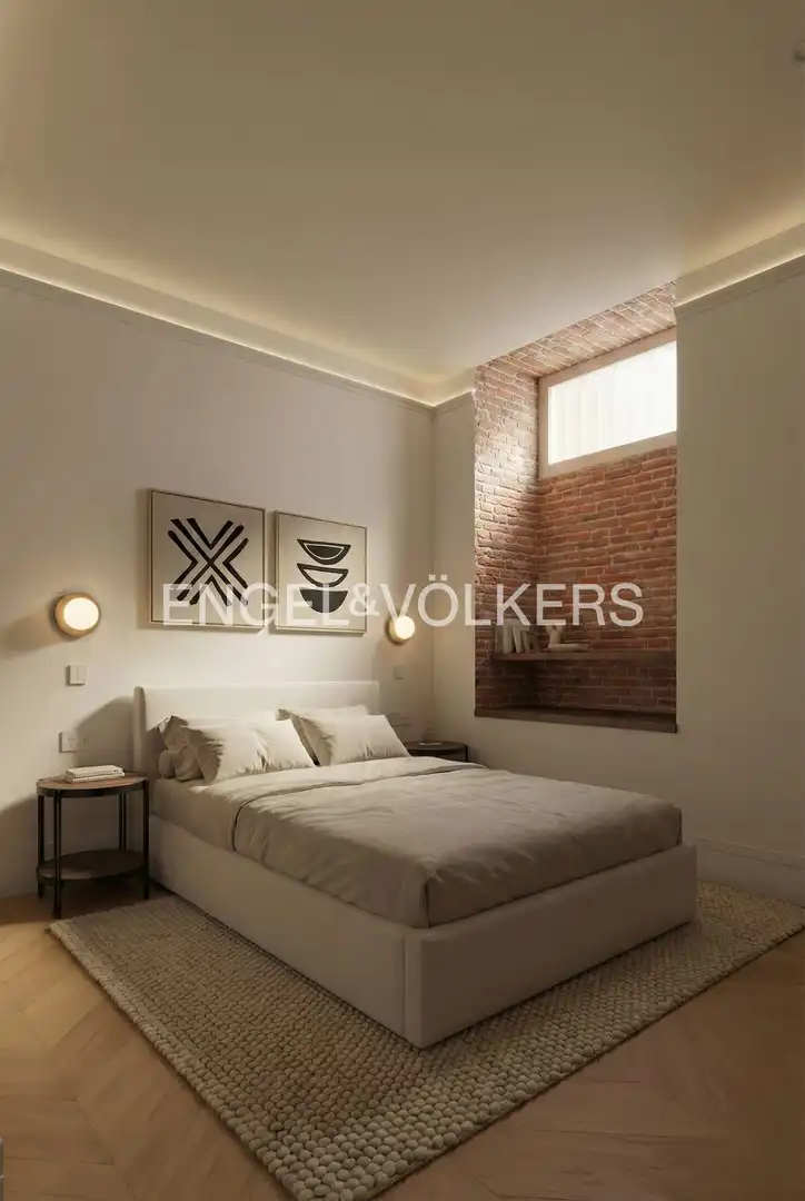 Schlafzimmer von Wohnung zum Verkauf in Madrid mit Heizung