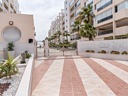 Exterior view of Flat for sale in Roquetas de Mar  with Air Conditioner and Terrace