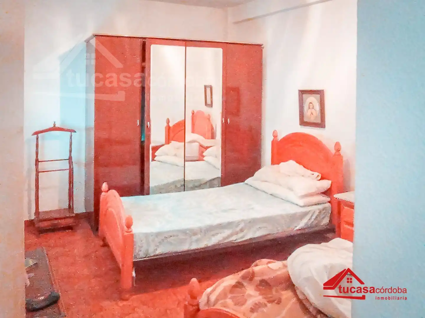 Bedroom of Flat for sale in Córdoba  with Air Conditioner, Heating and Storage room
