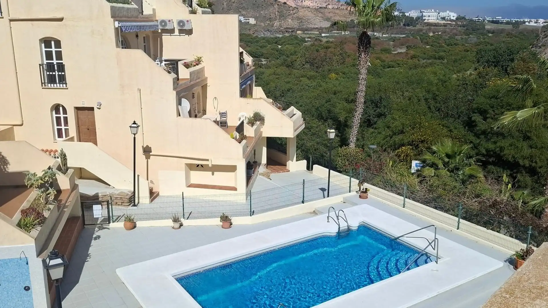 Piscina de Apartamento en venta en Mojácar con Aire acondicionado, Terraza y Piscina